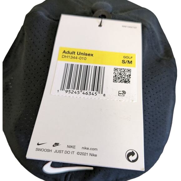 NIKE Arobill Legacy 91 Golf Cap-Black-Small/Medium-NWT-C279 - Picture 5 of 6